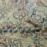 10انگشتر نقره رکب خوب گرمی می فروشم