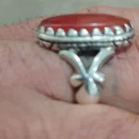 دوعدد انگشتر نقره جفت قدیمی