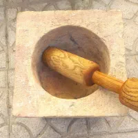 هاون سنگی قدیمی و کمیاب، سالم و کلکسیونی