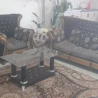 مبل ۷ نفره همراه با یک میز بزرگ و۳ عسلی|مبلمان خانگی و میز عسلی|شوش, |دیوار
