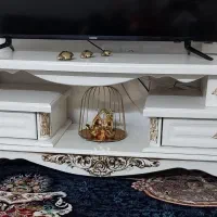 یکدست مبل ۷نفره چوب یک عددبوفه میزتلویزیون|مبلمان خانگی و میز عسلی|تهران, شهرک رضویه|دیوار