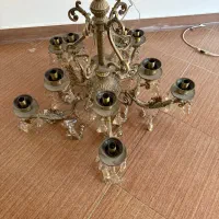 لوستر پنج شاخه|لوستر و چراغ آویز|لاهیجان, لیل|دیوار