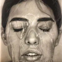 نقاشی سیاهقلم|خدمات پیشه و مهارت|رشت, سعدی (تختی)|دیوار