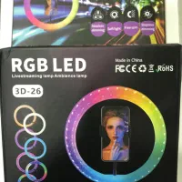 رینگ لایت به همراه پایه|دوربین عکاسی و فیلم‌برداری|قزوین, |دیوار