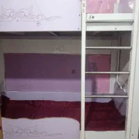 تخت دوطبقه دخترانه ام دی اف