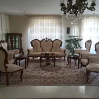 مبل استیل هشت نفره چوب راش