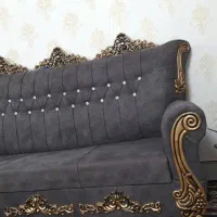 مبل سلطنتی هفت نفره کاملا نو و سالم