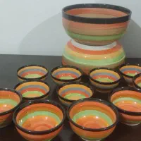 چینی نو ابنخورده سالم بکر سبک مارک چین 14پارچه