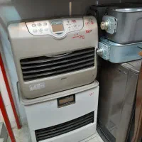 بخاری ژاپنی نفتی برقی  و بدون برق فن دار و بی فن