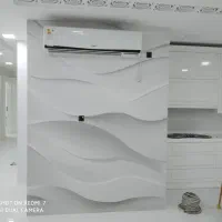 نصب  کاغذ دیواری نقاشی  ساختمان  نصب ماربل شیت|خدمات پیشه و مهارت|قشم, |دیوار