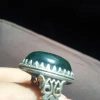 انگشتر عقیق سبز