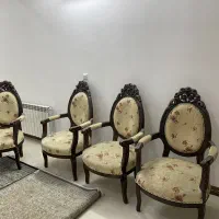 مبل سلطنتی ۹نفره|مبلمان خانگی و میز عسلی|قائم‌شهر, |دیوار