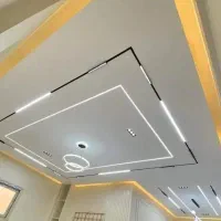 کناف با مصالح ورنگ آمیزی و نورپردازی