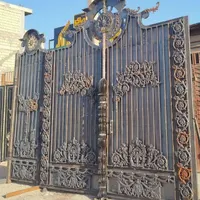 درب حیاط درب باغی درب فرفورژه درب کلاسیک کیت کتی|مصالح و تجهیزات ساختمان|خمینی‌شهر, |دیوار