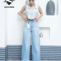 شلوار جین شافل واید فول بگ ایزی نیم بگ بالنی عمده|لباس|شیراز, سفیرشمالی|دیوار