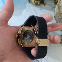 ساعت هابلوت کهکشانی رزگلد