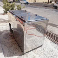 فریزر صندوقی چهاردرب تمام استیل فوم تزریق درحد نو|فروشگاه و مغازه|نسیم‌شهر, |دیوار