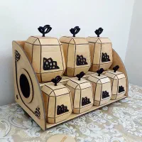 پاسماوری چوبی|ظروف سرو و پذیرایی|ری, شهرری|دیوار