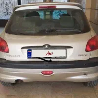 ۲۰۶ اتوماتیک تیپ ۴ سفارشی فرانسوی|خودرو سواری و وانت|قزوین, |دیوار