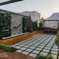 طراحی و اجرای روفگاردن/محوطه سازی/باغ ویلا