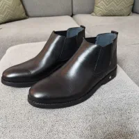 نیم پوت چرم مردانه