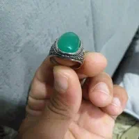 انگشتر نقره روس رنگ ثابت مردانه