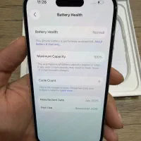 آیفون ۱۶ حافظه ۲۵۶ گیگ باتری ۱۰۰|موبایل|تهران, میدان ولیعصر|دیوار