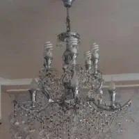 لوستر ۶شاخه،برنز،دوعدد