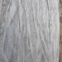 پرده حریر در حد نو