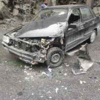 پراید تصادفی