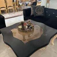 میز جلو مبلی تمام چوب مدرن
