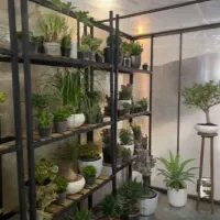 قفسه پروفیل اهن با رنگ کوره ایی|کتابخانه، شلف، قفسه‌های دیواری|تهران, حکیمیه|دیوار