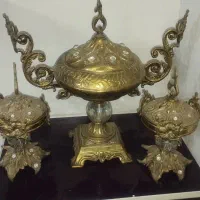 ظروف پذیرایی جنس برنزه