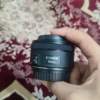 لنز کنون 50 + فیلتر و هود|دوربین عکاسی و فیلمبرداری|اهواز, گلستان|دیوار