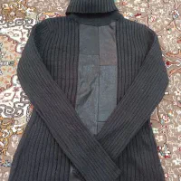 بلوز اسپرت کاموایی سالم در حد نو