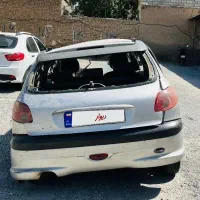 پژو۲۰۶ تیپ۲ مدل۸۴ تصادفی ۲۹۰‌ میلیون
