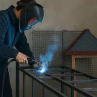 جوشکاری ،رابیتس کاری ،pvcکاری واجرای شیروانی