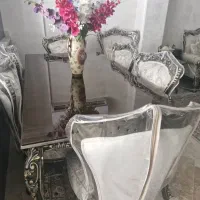 مبل استیل ونهارخوری ۶نفره