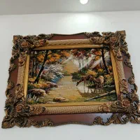 دو عدد تابلو فرش