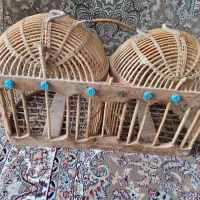 جفت قفس چوب اصل