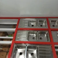 سینک ظرفشویی روکار 120 در 60 استیل 306|مصالح و تجهیزات ساختمان|تبریز, |دیوار