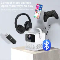 ویدئو پرژکتور قابل حمل اندروید کوچک|تلویزیون و پروژکتور|قم, صفائیه|دیوار