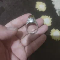 انگشتر‌نقره سعید تهران با تسبیح کهربا وخرمای وحشی‌|جواهرات|سرپل ذهاب, |دیوار