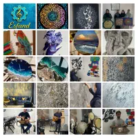 آموزش رزین،پتینه،خوشنویسی،کالیگرافی،نقاشی