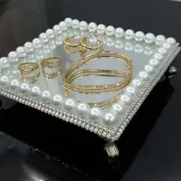 سینی مجلسی حلقه عقد|صنایع دستی و سایر لوازم تزئینی|نسیمشهر, |دیوار