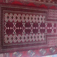 قالیچه یا تابلوفرش دست بافت یک×یک‌ونیم|تابلو فرش|آق قلا, |دیوار