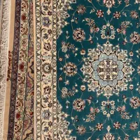 قالیچه ۶لا نایین دستباف مارکدار