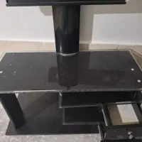 زیرتلوزیونی شیشه ای تمیز|میز تلویزیون|برازجان, |دیوار