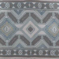 پادری آبی طوسی فرشینه سالم شیک