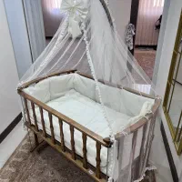 تخت نوزاد کنار مادر|تخت و صندلی بچه|شهریار, شهرک وائین|دیوار